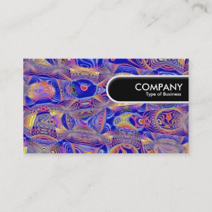 Rond Label rand - Fractal Abstract 061012a