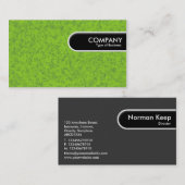 Rond Label rand - Groene textuur (Voorkant / Achterkant)