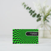 Rond Label rand - Op art 02 (Staand voorkant)
