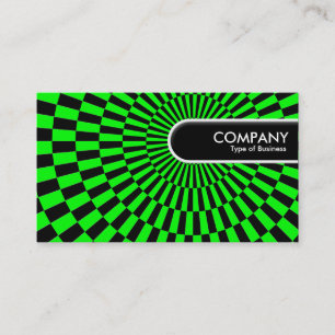 Rond Label rand - Op art 02