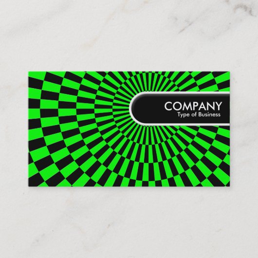 Rond Label rand - Op art 02 (Voorkant)