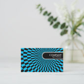 Rond Label rand - Op art 06 (Staand voorkant)