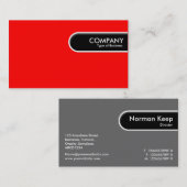 Rond Label rand - rood (Voorkant / Achterkant)