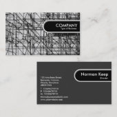 Rond Label rand - Scaffolding (Voorkant / Achterkant)