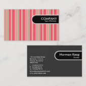 Rond Label rand - Stripes 310515 (08) (Voorkant / Achterkant)