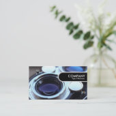 Rond Label rand -  TLR-camera (Staand voorkant)