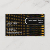 Rond Label rand - Toonhoek - Amber (Achterkant)