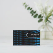 Rond Label rand - Toonhoek - blauw (Staand voorkant)