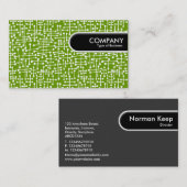 Rond Label rand - Verbonden spots II (Voorkant / Achterkant)