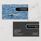 Rond Label rand - Zwan (Voorkant / Achterkant)