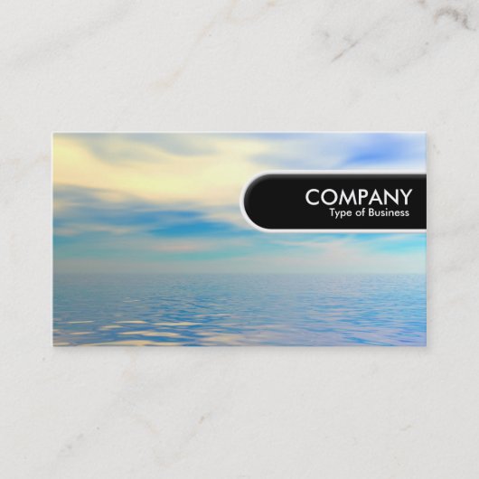 Rond Label - Tropisch Zee (Voorkant)
