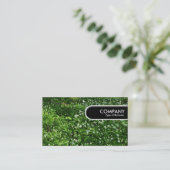 Rond Label van de Rand - Bosland Flowers (Staand voorkant)