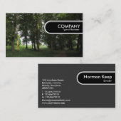 Rond Label van de Rand - Bossen (Voorkant / Achterkant)