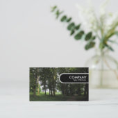 Rond Label van de Rand - Bossen (Staand voorkant)