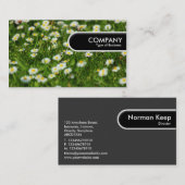 Rond Label van de Rand - Daisy Meadow (Voorkant / Achterkant)
