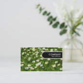 Rond Label van de Rand - Daisy Meadow (Staand voorkant)