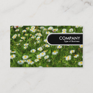 Rond Label van de Rand - Daisy Meadow