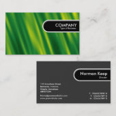 Rond Label van de Rand - het Draperen Groen (Voorkant / Achterkant)