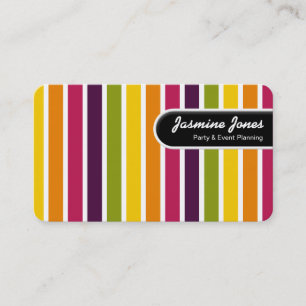 Rond Label van de Rand - Kleurstrepen 03 (Ronde cn