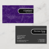 Rond Label van de Rand - Paarse Aarde (Voorkant / Achterkant)