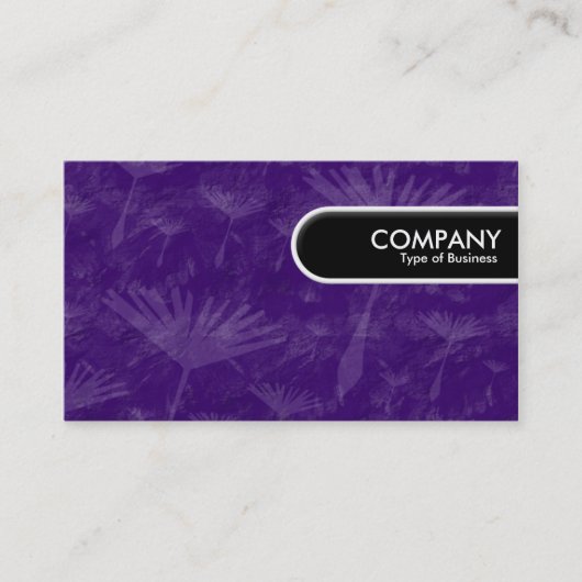 Rond Label van de Rand - Paarse Aarde (Voorkant)