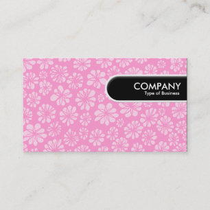 Rond Label van de Rand - Roze Floral