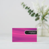 Rond Label van de Rand - Roze van het Element (Staand voorkant)