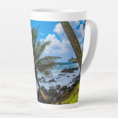 Rond... Latte Mok (Rechterhoek)