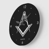 Rond-Masonische wandklokken | Unieke Freemason Gif (Hoek)