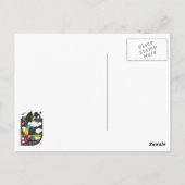 Rond mijn dromen zeilen briefkaart (Achterkant)