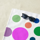 rond motief strandlaken (In situ)