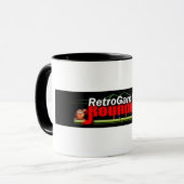 Rond-omhoog Wit Mok (Voorkant links)