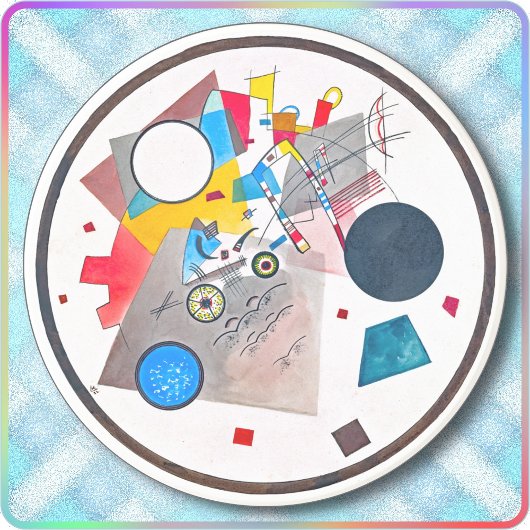 Rond ONDERZETTER - Lichtcirkel (1922) - Kandinsky