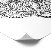 Rond ontwerp 2 poster (Hoek)