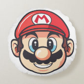 rond ontworpen kussen (Voorkant)