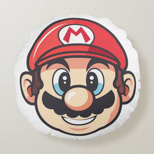 rond ontworpen kussen (Voorkant)