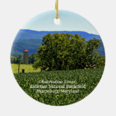 Rond Ornament antietamobservatietoren (Achterkant)