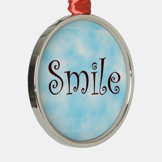 Rond ornament met een glimlach-premie (Rechts)