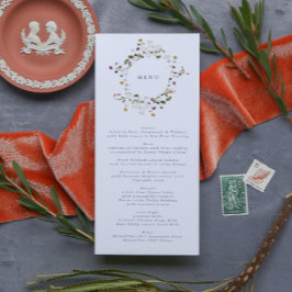 Rond overvloedig gedroogd wild Pampas Wedding Menu