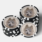 rond poker chips (Opstapeling)