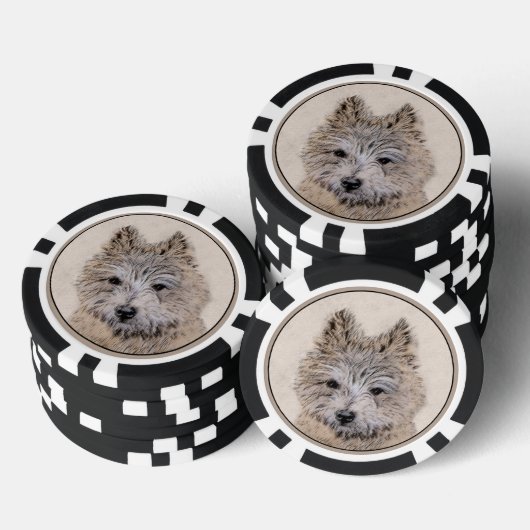 rond poker chips (Opstapeling)