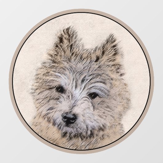 rond raamsticker (Vel)