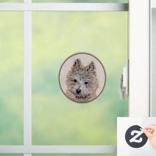 rond raamsticker (Huis)