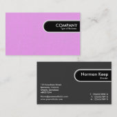 Rond randdoek - Lila geschilderd Label (Voorkant / Achterkant)