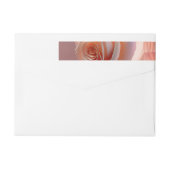 Rond retouradresslabels wikkelen (Achterkant)