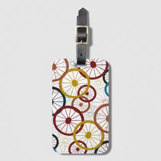 Rond & Rond Bagagelabel (Voorkant (verticaal))