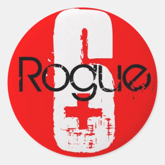 Rond Ronde Sticker (Voorkant)