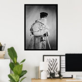 Rond Russisch Man met rugzak 1880 Poster (Thuiskantoor)