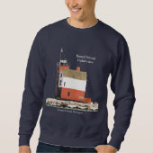 Rond shirt vuurtoren (Voorkant)