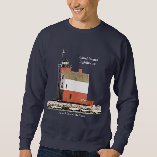 Rond shirt vuurtoren (Voorkant)